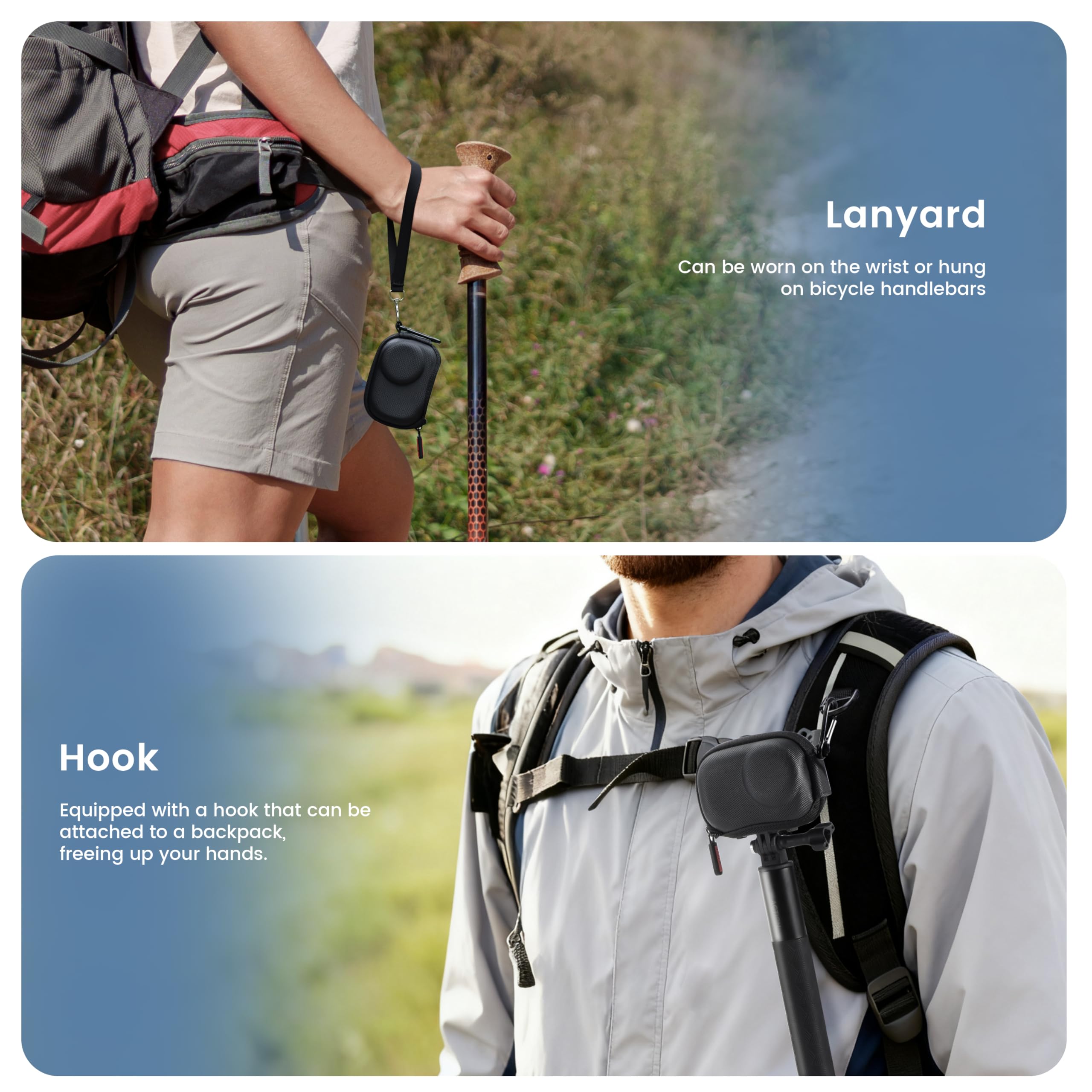 STARTRC PHOTO Mini Sac de Rangement Portable pour DJI Osmo Action 6