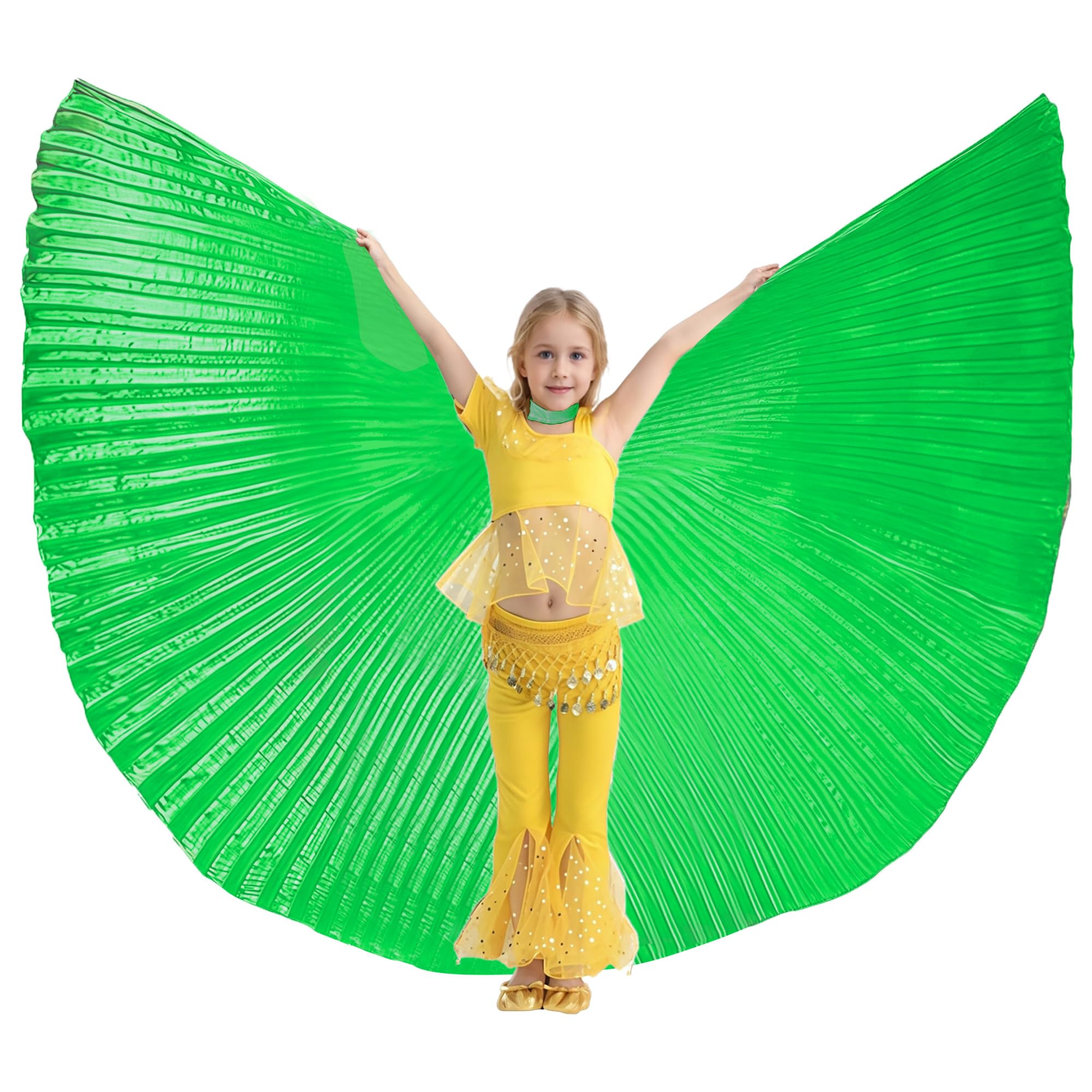 MUNAFIE Flügel Halloween Kostüm für Mädchen und Jungen Feenflügel Isis Wings Flügel Kostüm für Karneval Cosplay Party