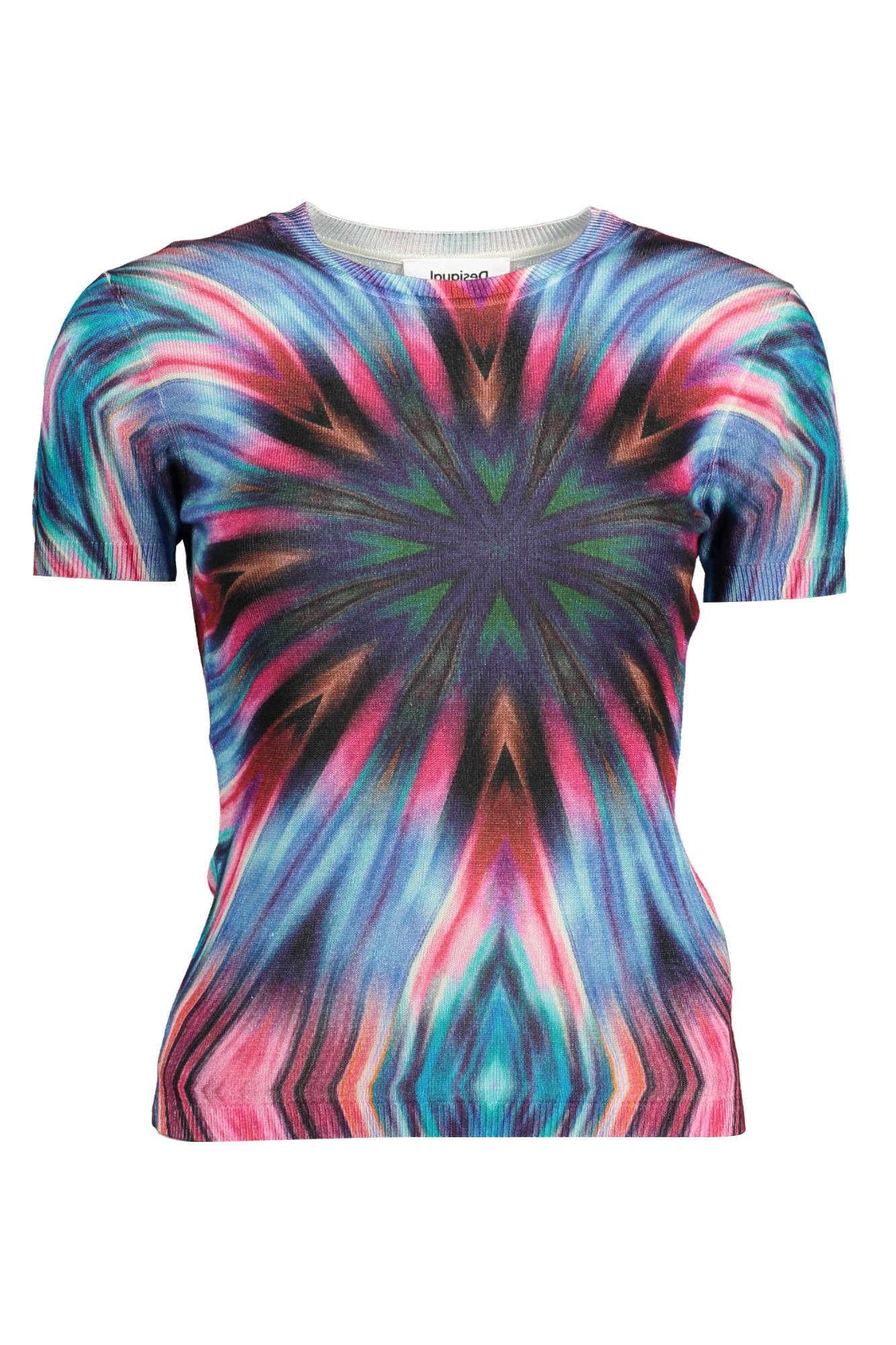 Desigual Womens TS_Laia T-Shirt, Multicolor, XL