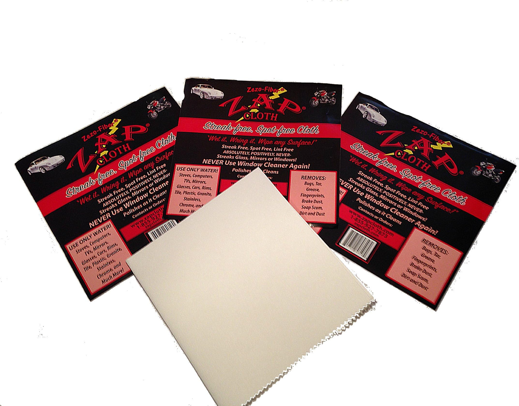 ZAP Cloth Streak Free Cleaning Cloth by Zap