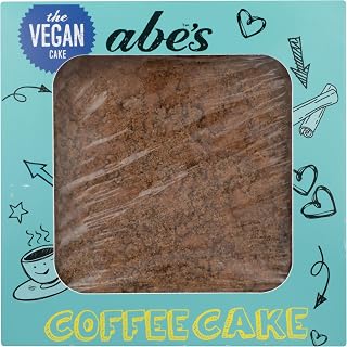 Abe's Coffee Cake 24 OZ - Golden Brown Cinnamon Streusel Topping, Irresistibly Delicious Coffeecake