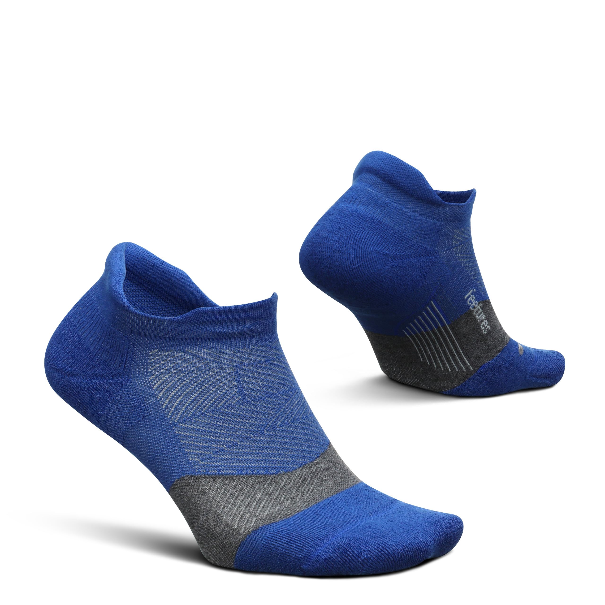 Feetures Elite Ultra Light No Show Tab Boost Blue Small