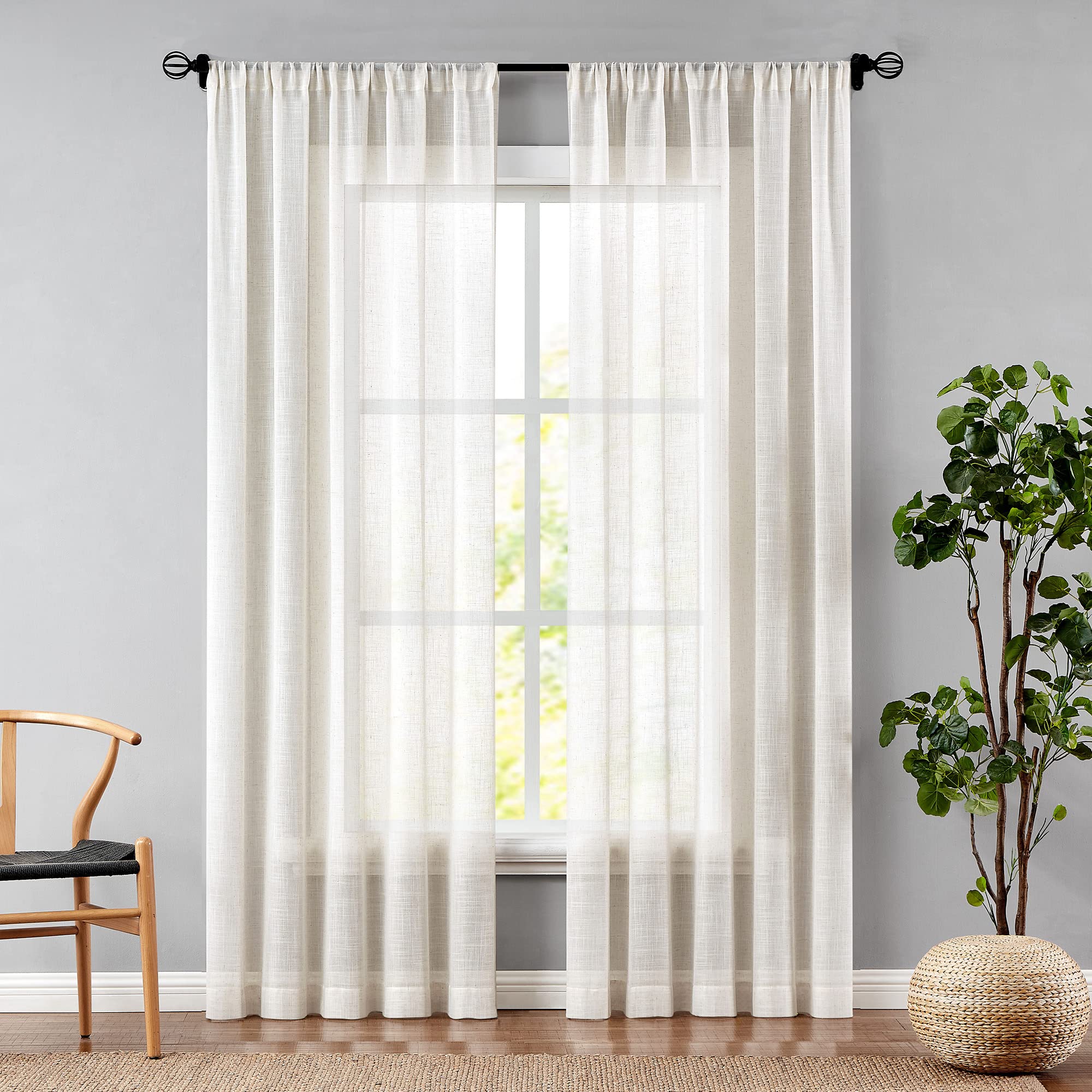 108 Inch Sheer Curtainsnull