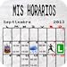 Mis Horarios de trabajo