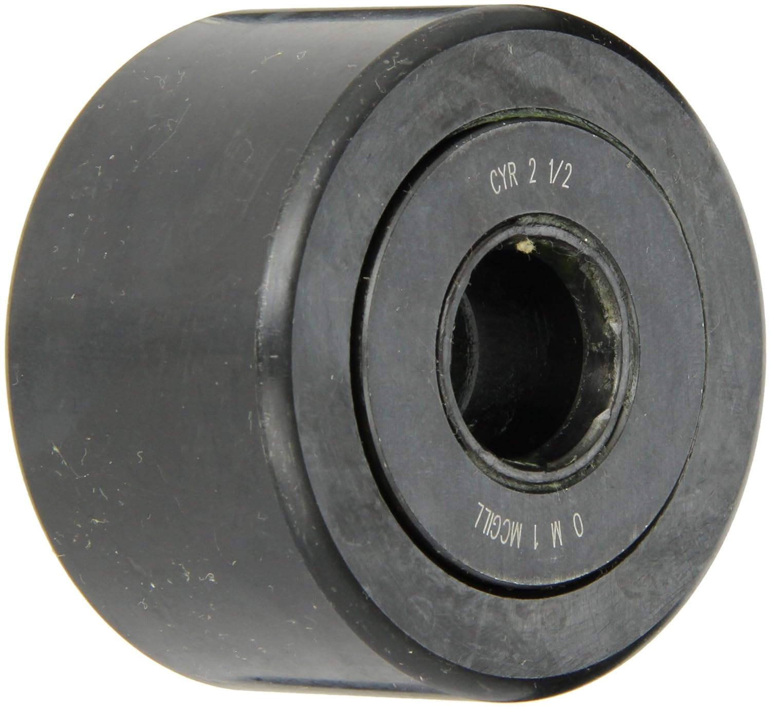 McGill CYR2 1/2 Cam Yoke Roller, Unsealed, Inch, Steel, 21/2" Roller