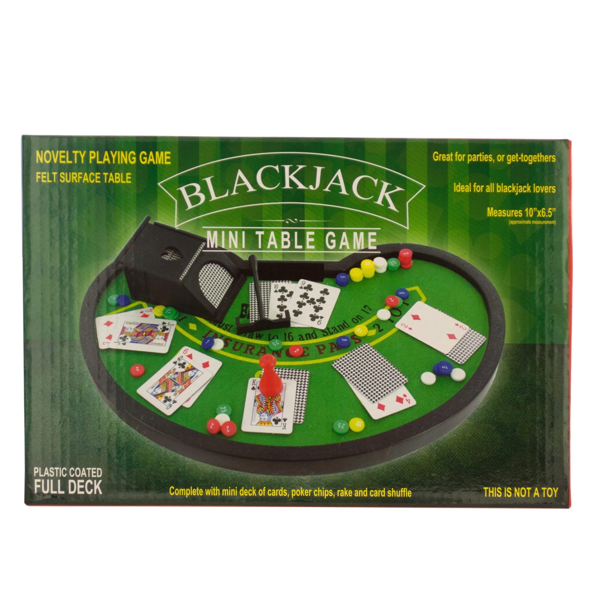 Blackjack Mini Table Game, Board Games - Amazon Canada