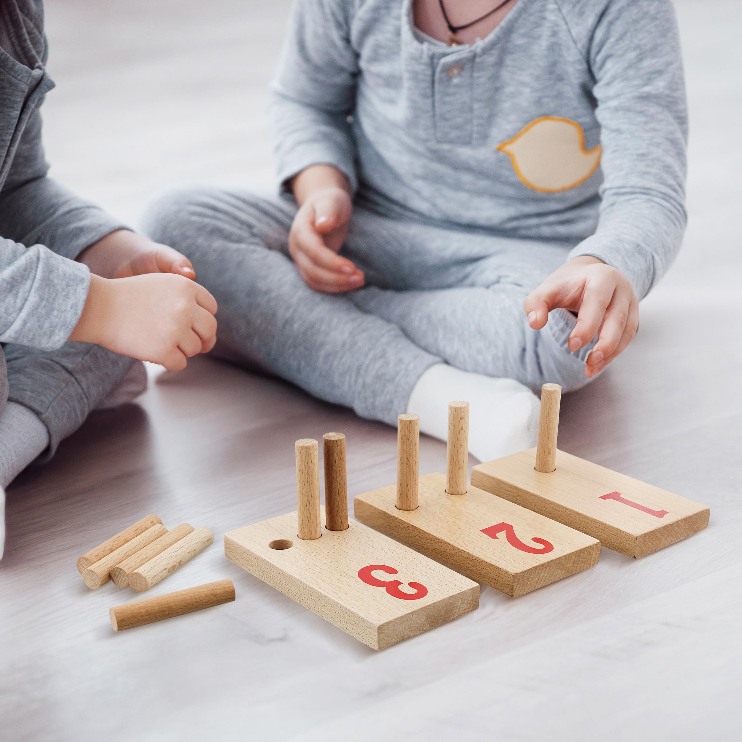 Amazon.com: Acorn Baby Wooden Puzzle Box Set - Interactive Wooden