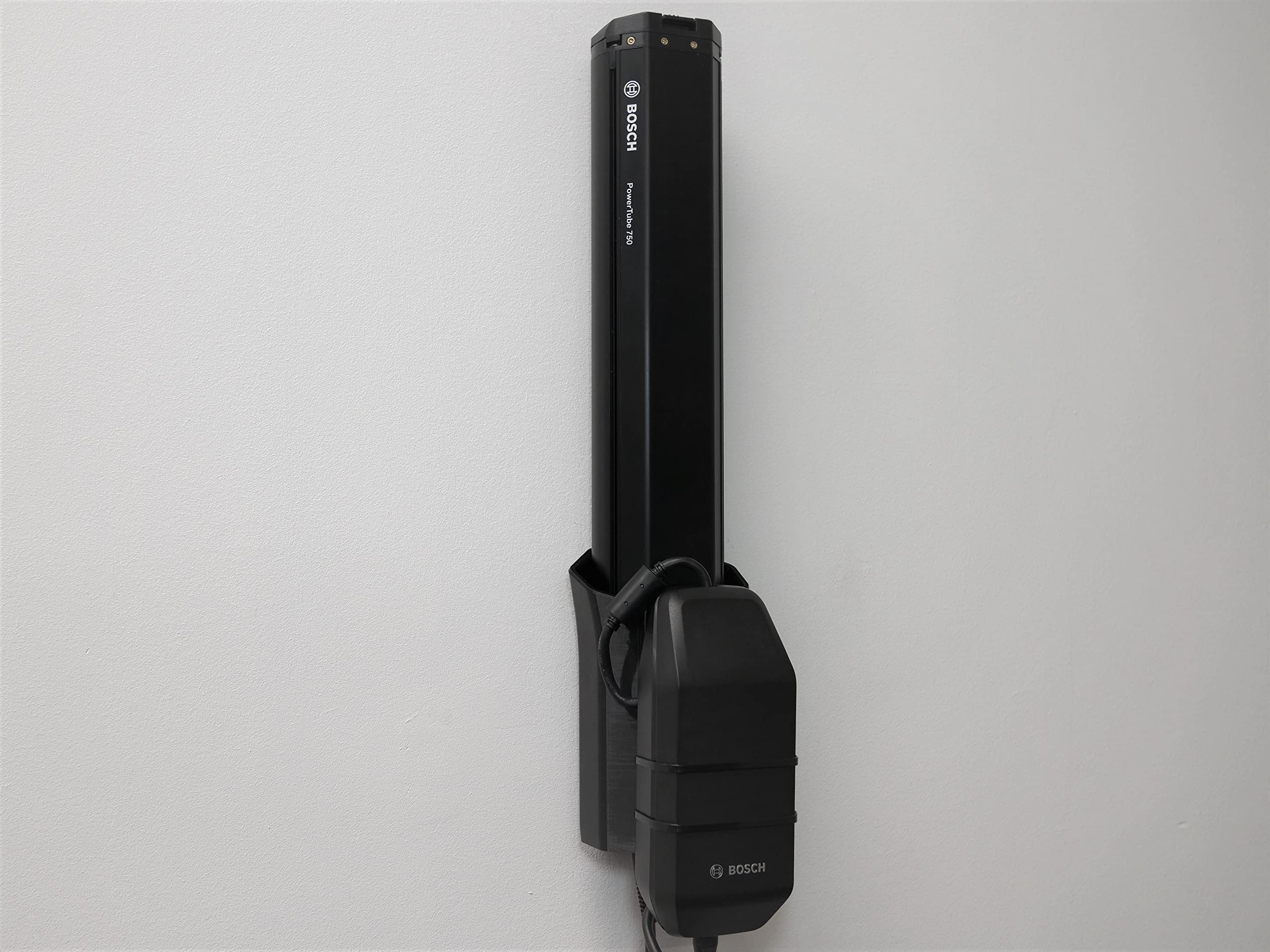 Wandhalterung passend für Bosch Smart-System Akku PowerTube 500/625 / 750Wh und Bosch Smart-Systemt Ladegerät…