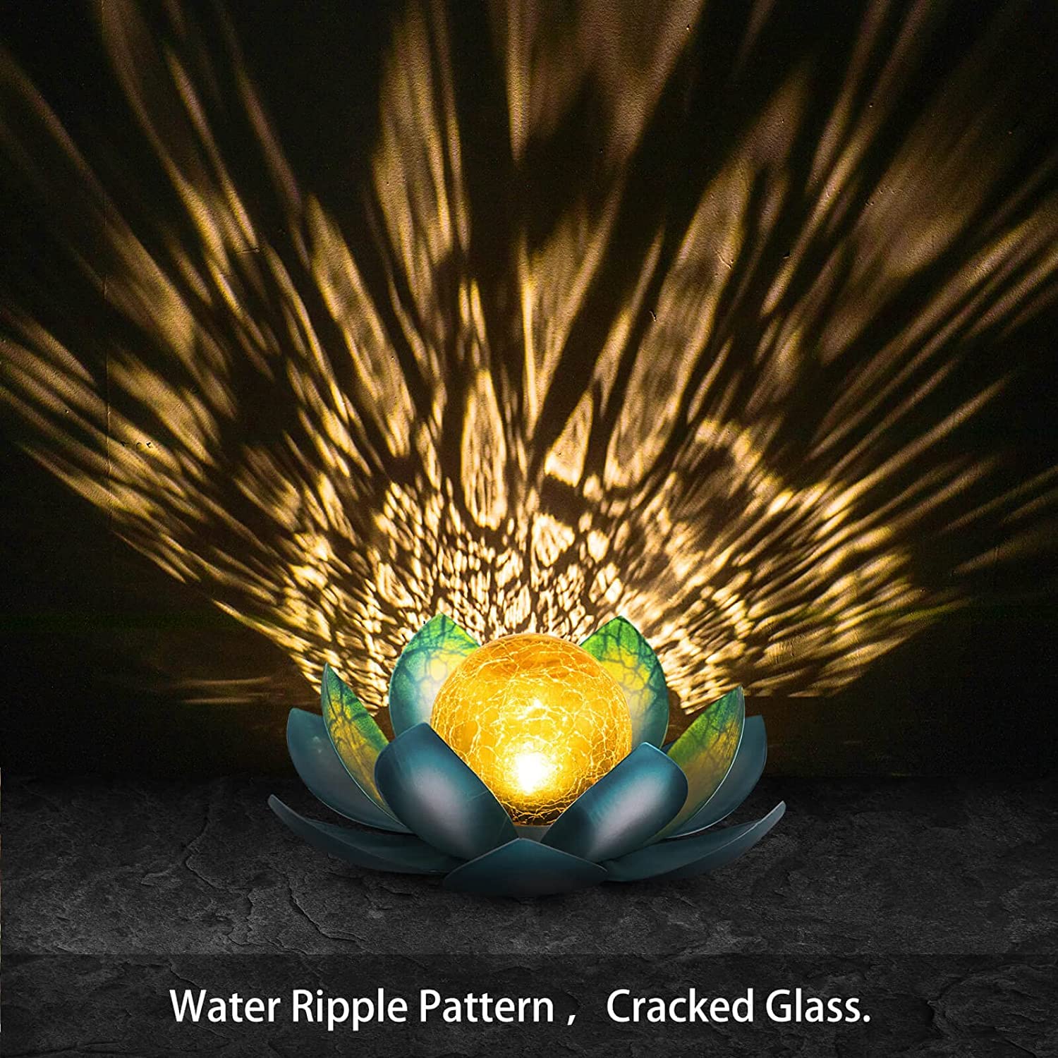 Solar Light Outdoor Waterdichte zonne-energie ronde bol-vormige grond-invoeging gazon lamp decoratieve verlichting binnenplaats tuin grond invoegen lamp Waterbestendig