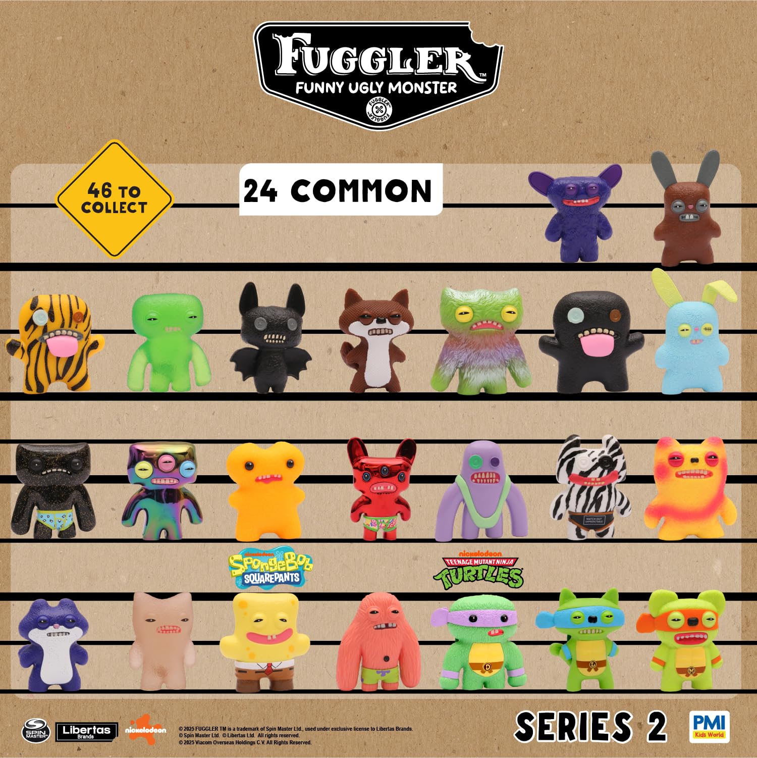 Amazon.co.jp: Fuggler Series 2 コレクターフィギュア 12個パック