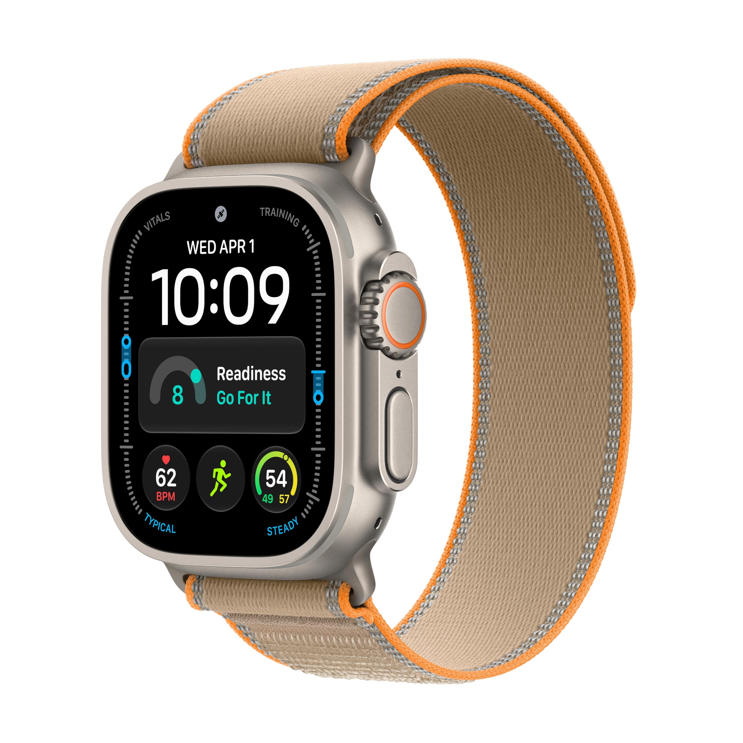 Watch Ultra 4 GPS + Cellular 49mm Smartwatch | Natural Titanium Case, Sand Trail Loop - M…