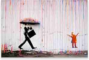 ★Europeam Bob作品『Chase The Rainbow』Banksy ☆Europeam Bob作品『Chase The Rainbow』Banksy