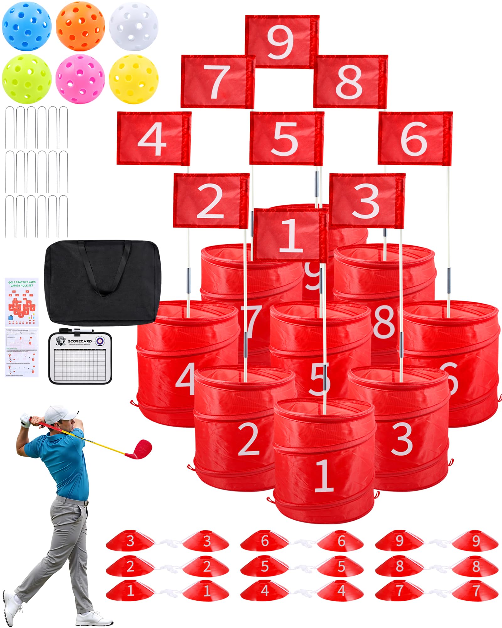 HOTWIND Backyard Golf
