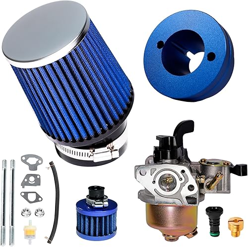JMCHstore Kit adaptador de filtro de aire de carburador para Monster Mega Moto MMB80 MMB105, Coleman RB100 105cc, Motovox MBX10 Baja DB30 97cc