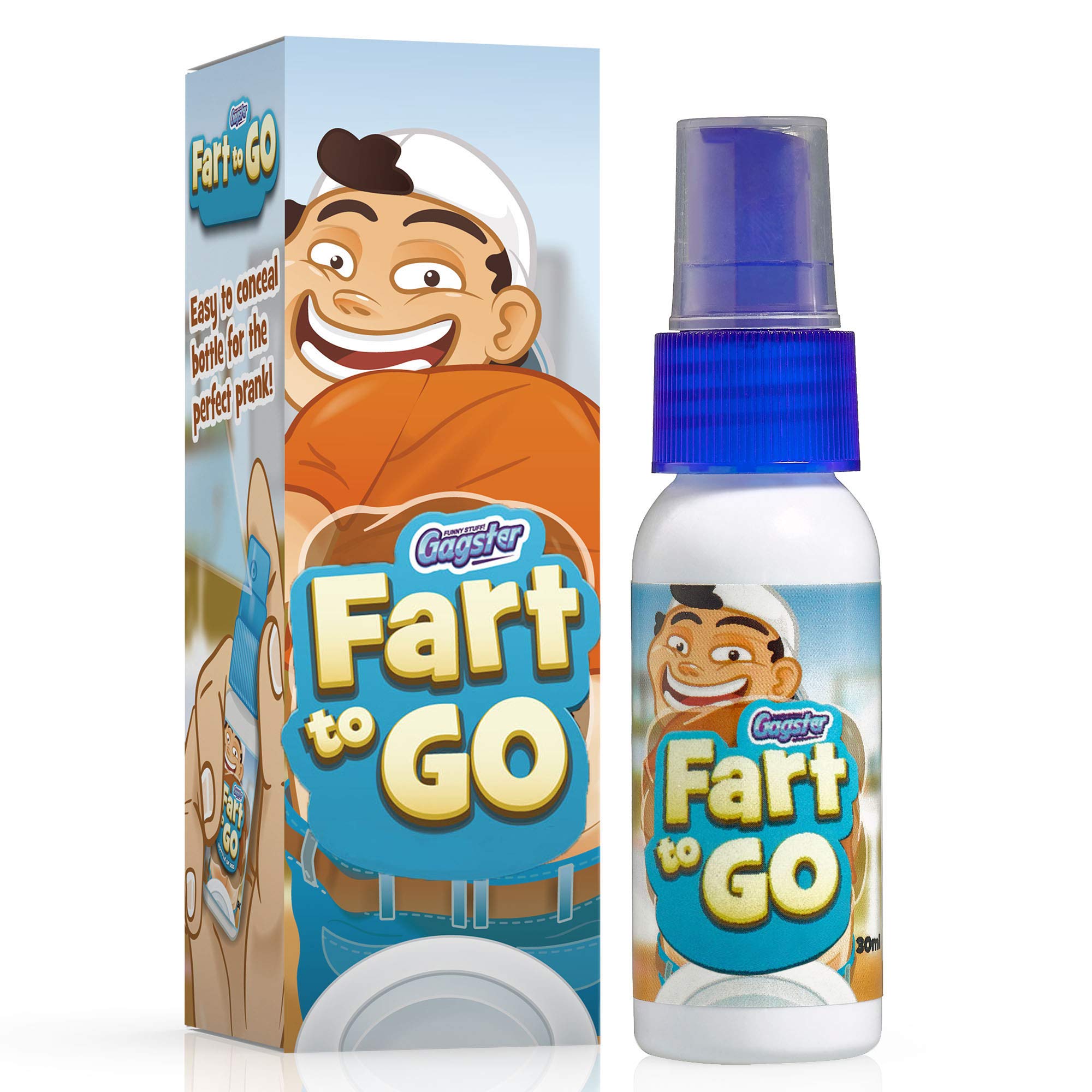 Fart to Go Extra Strong Liquid Fart Spray Funny Gag Gift – Prank Your Friends, Make Them Run and Make Them Laugh, Clear a Room in Seconds - Super Potent Stink Bomb Practical Joke