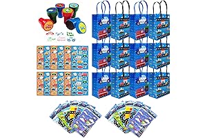TINYMILLS Transportation Party Favor Set