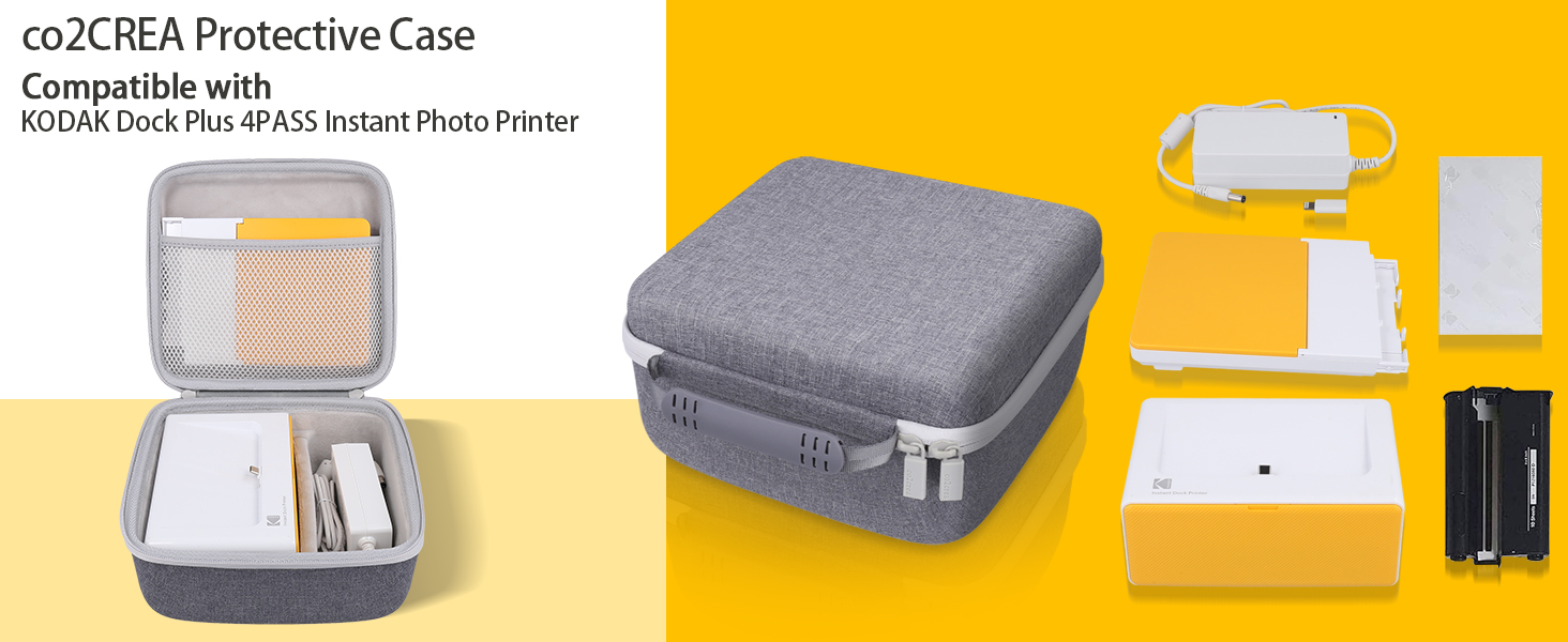 Amazon.com : co2CREA Hard Case for KODAK Dock Plus 4PASS Instant