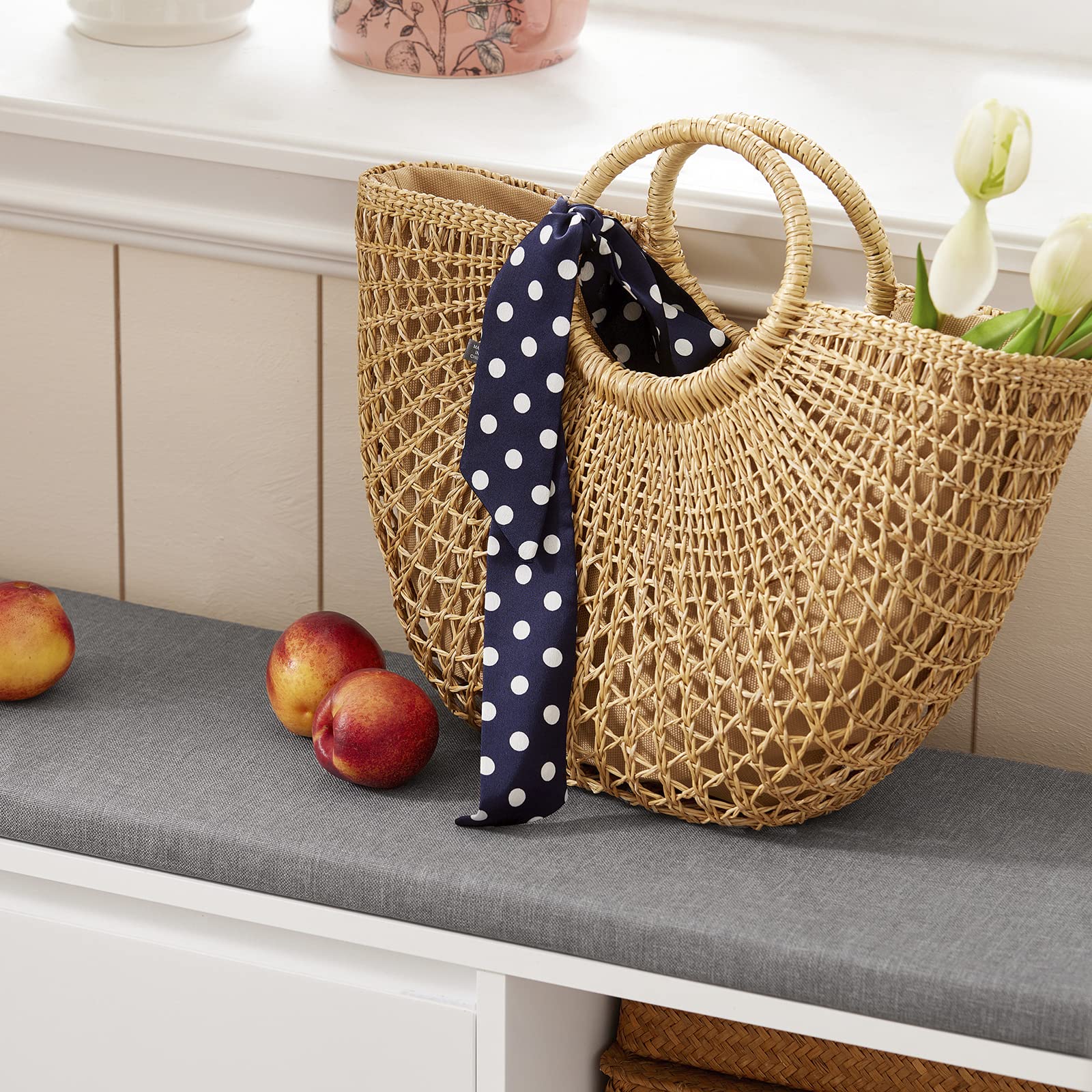 SoBuy Banco Zapatero con Tapa abatible 90x24x46cm para recibidor