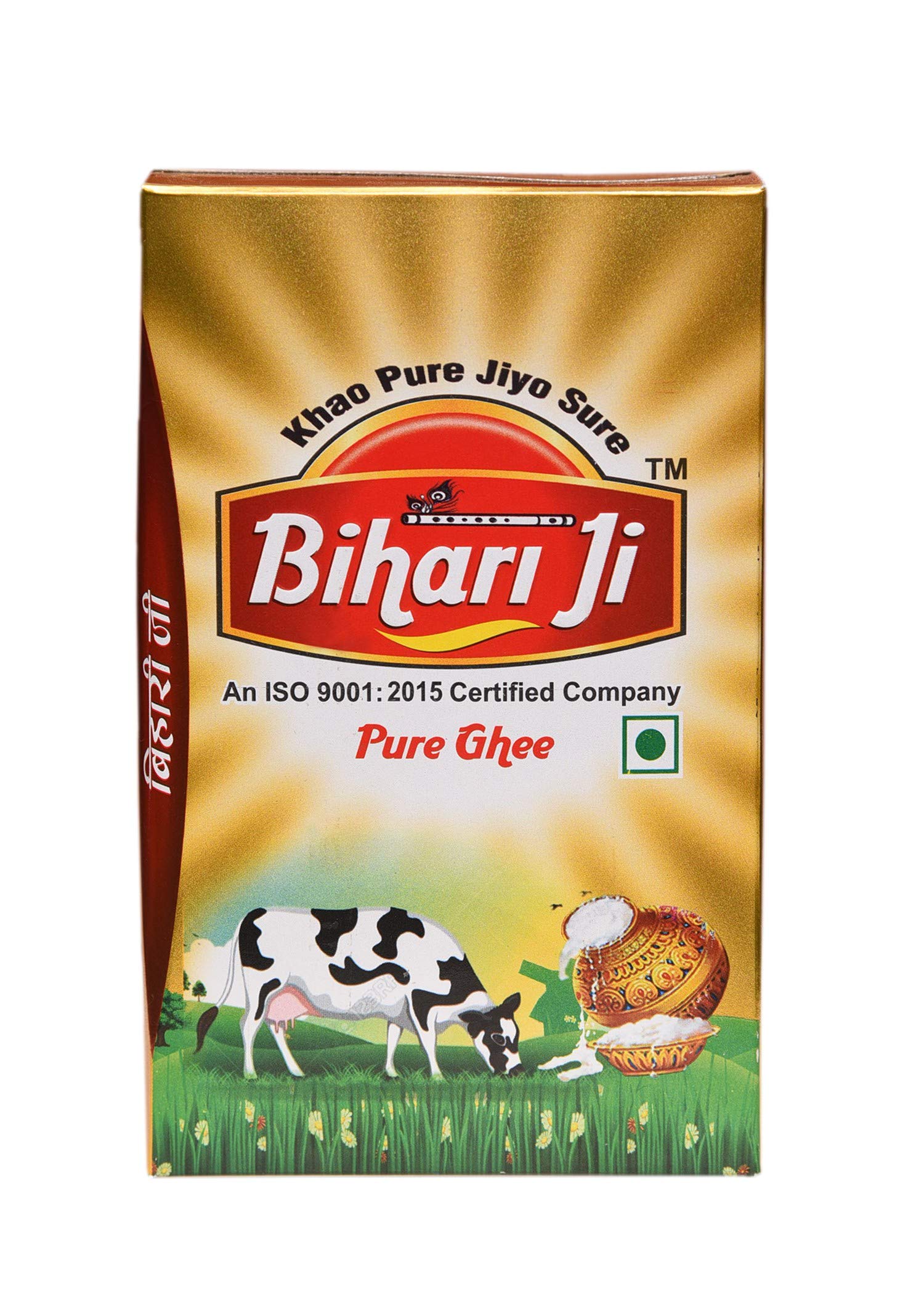 Bihari ji Pure Desi Ghee - Desi Ghee with Rich Aroma - 500ml Tetra Pack (B0B3DLJRQT) Amazon Price History, Amazon Price Tracker
