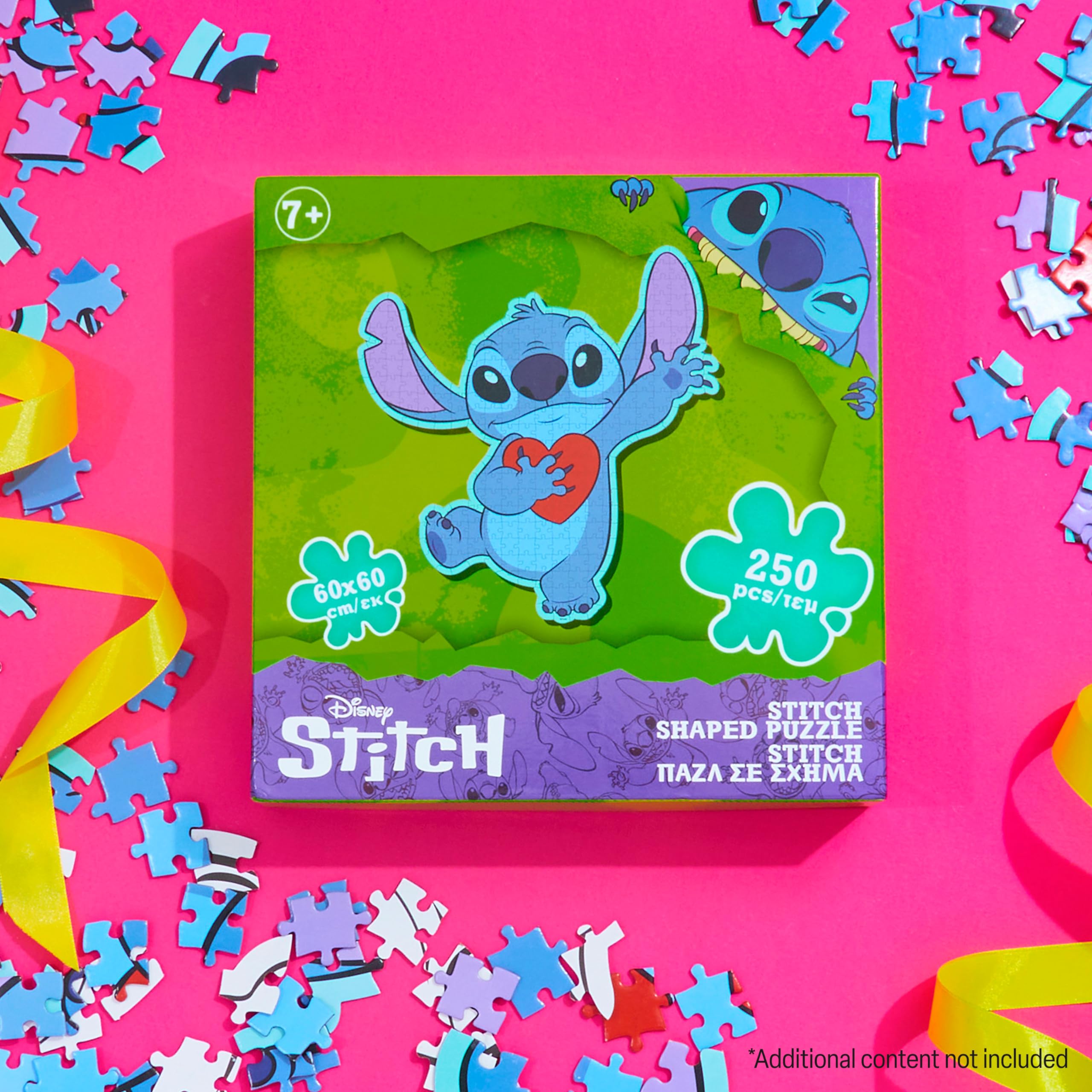 Disney Stitch Jigsaw Puzzle for Kids Teens or Adults 250 Pieces 7 Years Up Family Activity, Stitch Gifts, Blue - Image 2