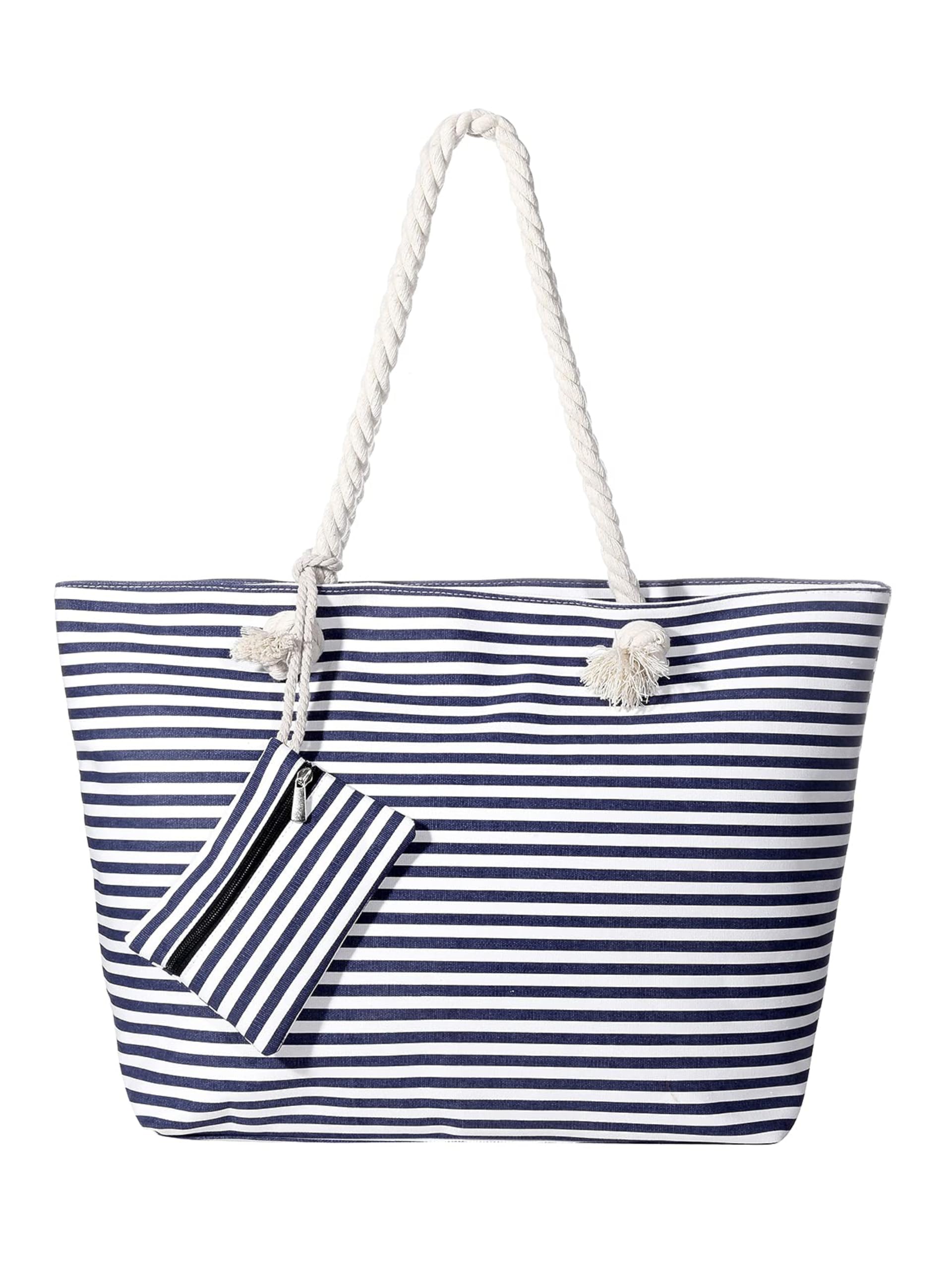 MASADA Grand sac de plage hydrofuge avec fermeture à glissière