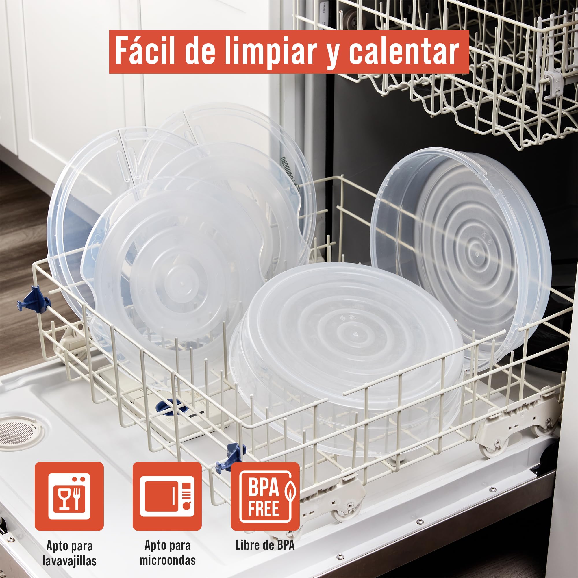 Chef Pomodoro Caja Pizza 30,5 cm, Caja para Tartas Bajas y Porta Tartas Redondo, Accesorios Pizza para Transporte y Conservación – 2 Pack
