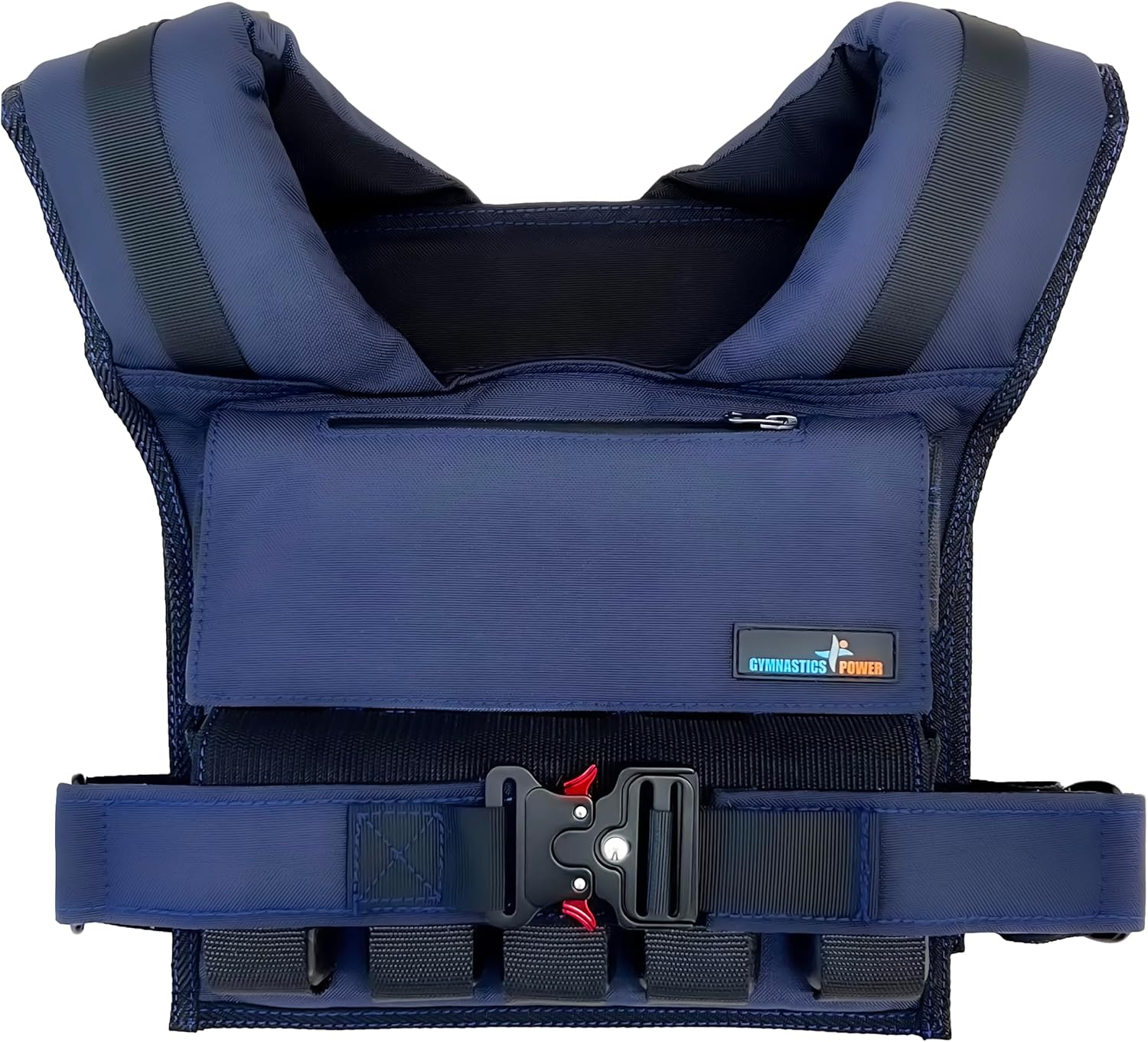 Weighted vest adjustable for gym workouts