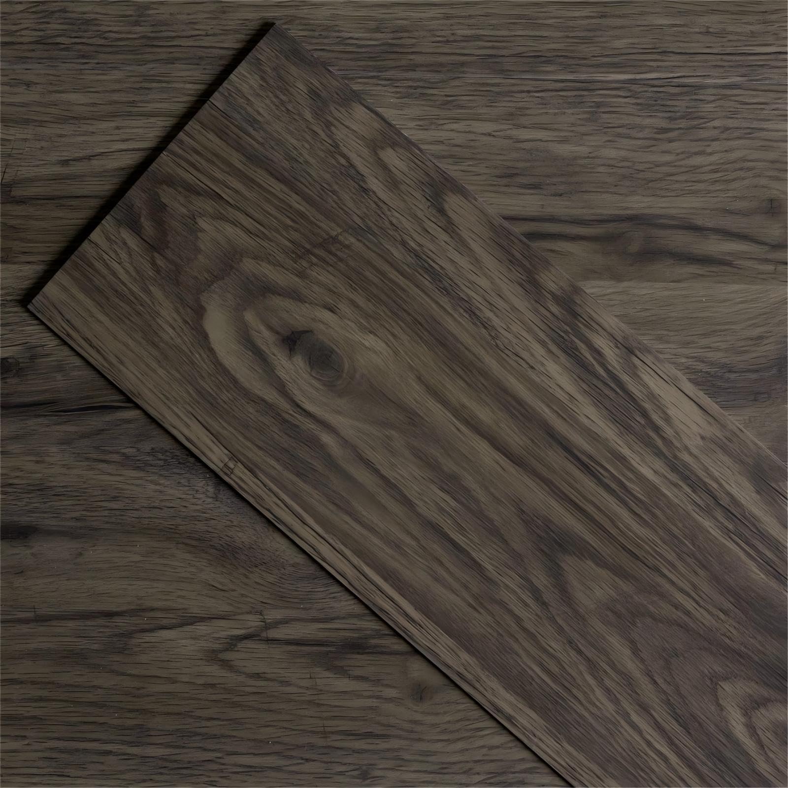 ATOPOSE Peel and Stick Vinyl Plank Flooring Waterproof, 36 Planks 54 Sq.Ft,Aged Walnut,Wood Effect Floor Tiles,Easy DIY Installation,Non-Slip and Self Adhesive for Living Room Bathroom Basement