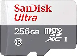 Feito para Amazon SanDisk cartão de memória microSD de 256 GB para tablets Fire e Fire TV