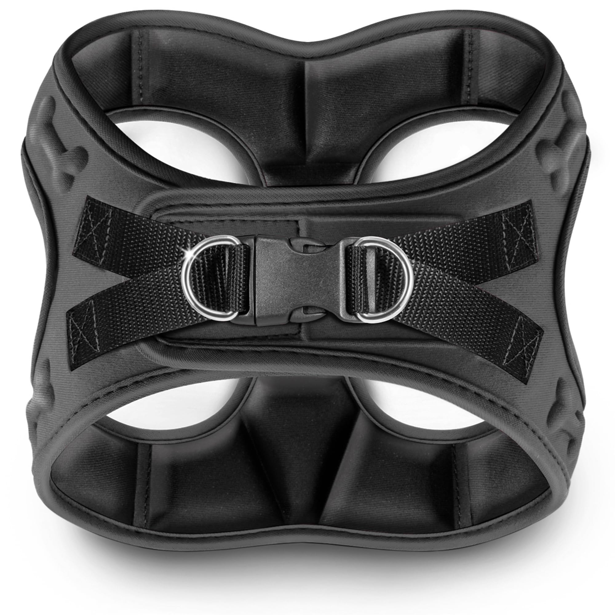 Comfort Fit Dog Harness Soft Padded No Pull Harness with Adjustable Buckles for Small Medium Large Dogs Step in Pet Vest with Easy Control Handle for