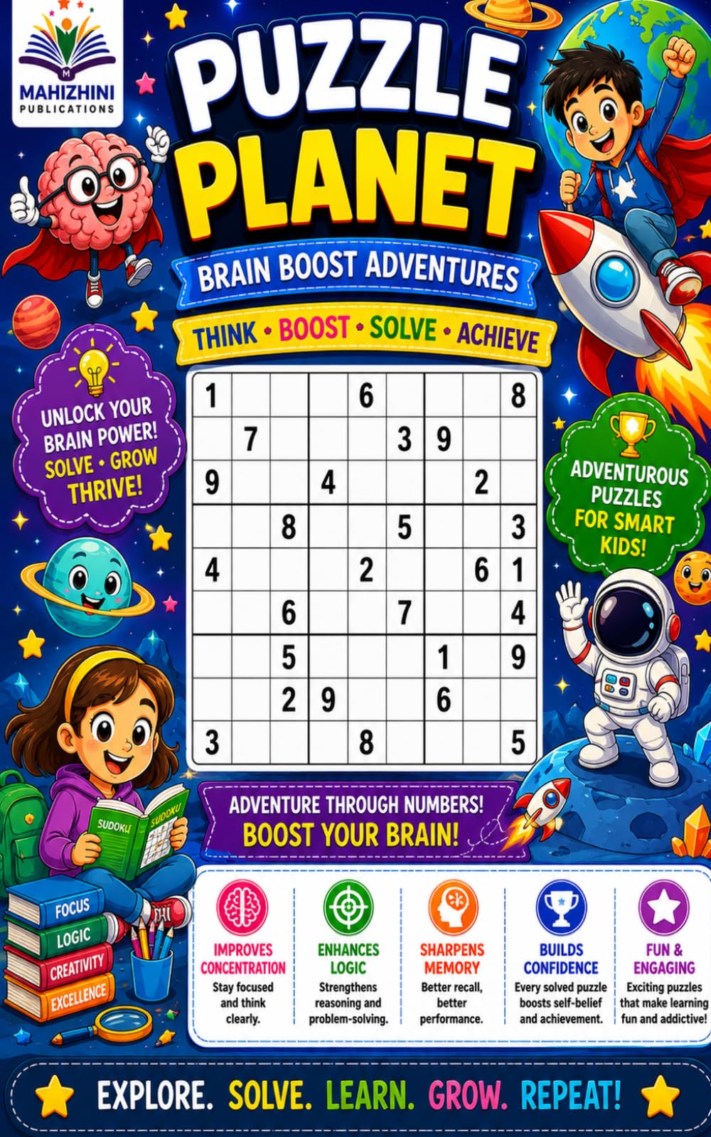 Puzzle Planet – Brain Boost Adventures (Sudoku)