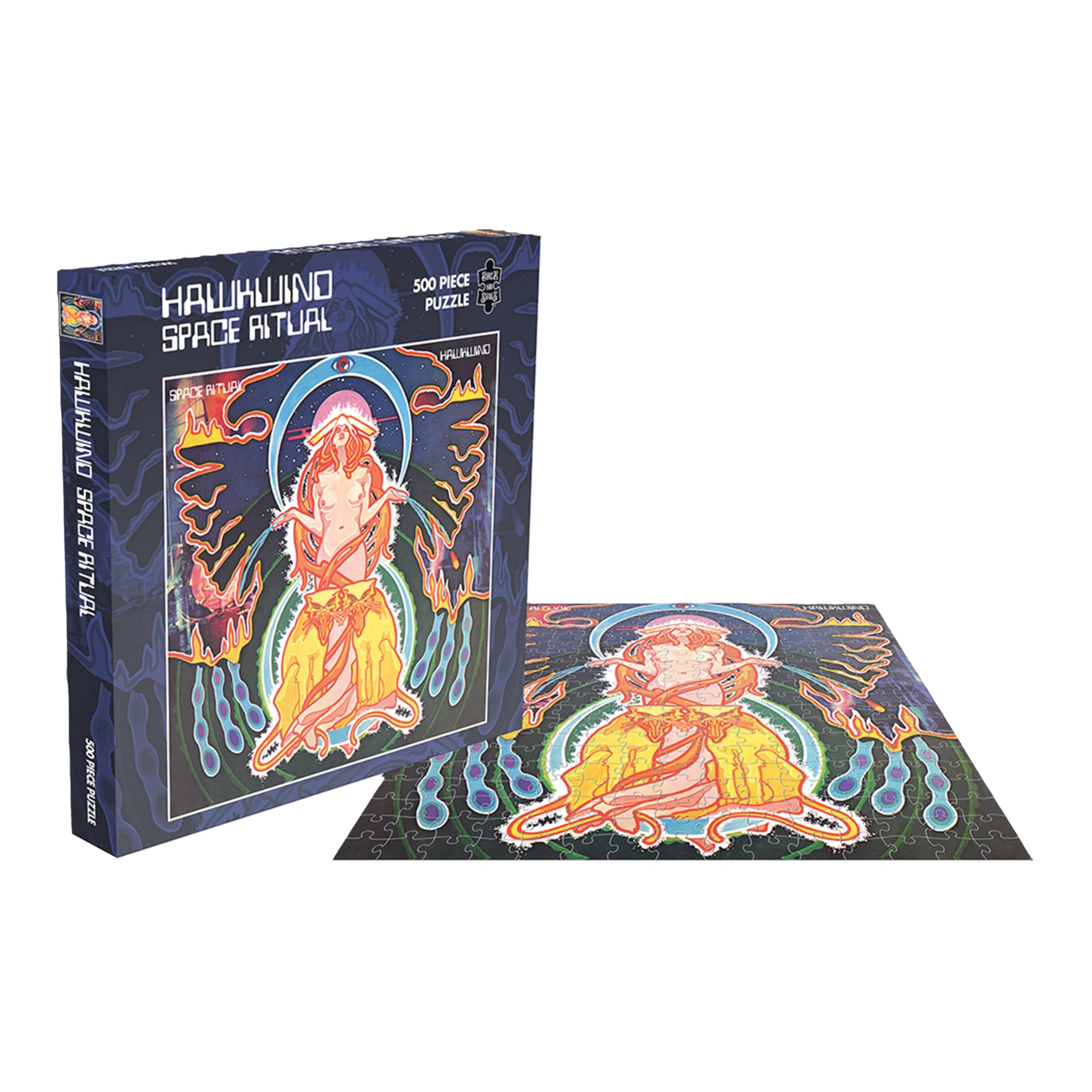 Hawkwind 'In Search Of Space' 500-Piece Jigsaw Puzzle - Iconic 1971 Album Art By Barney Bubbles