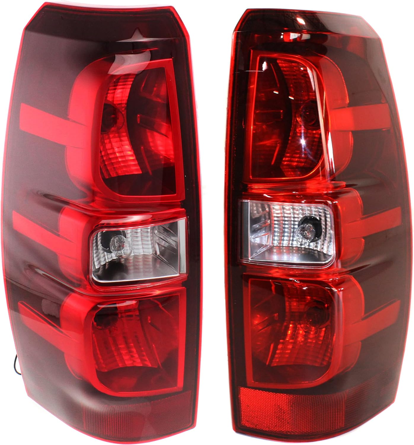 Garage-Pro Tail Light Assembly For 2007-2013 Chevrolet Avalanche Set of 2, Driver and Passenger Side, Rear Tail Lights