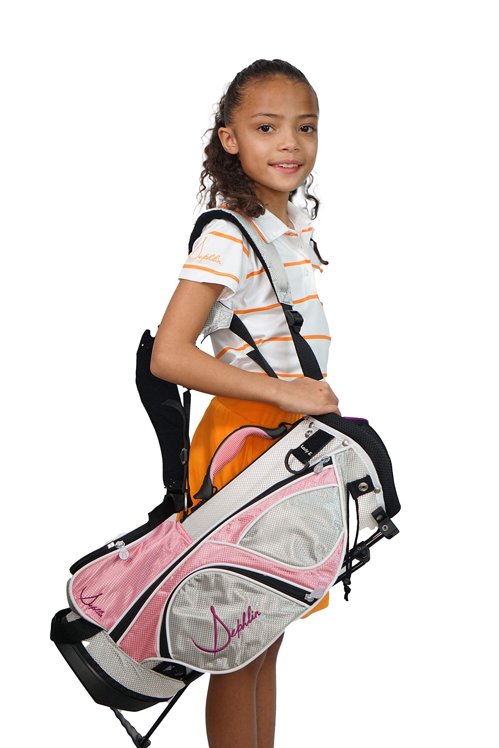 Sephlin - Lady E Girls Pink Golf Bag Girls Ages 2-5 Years Old (22