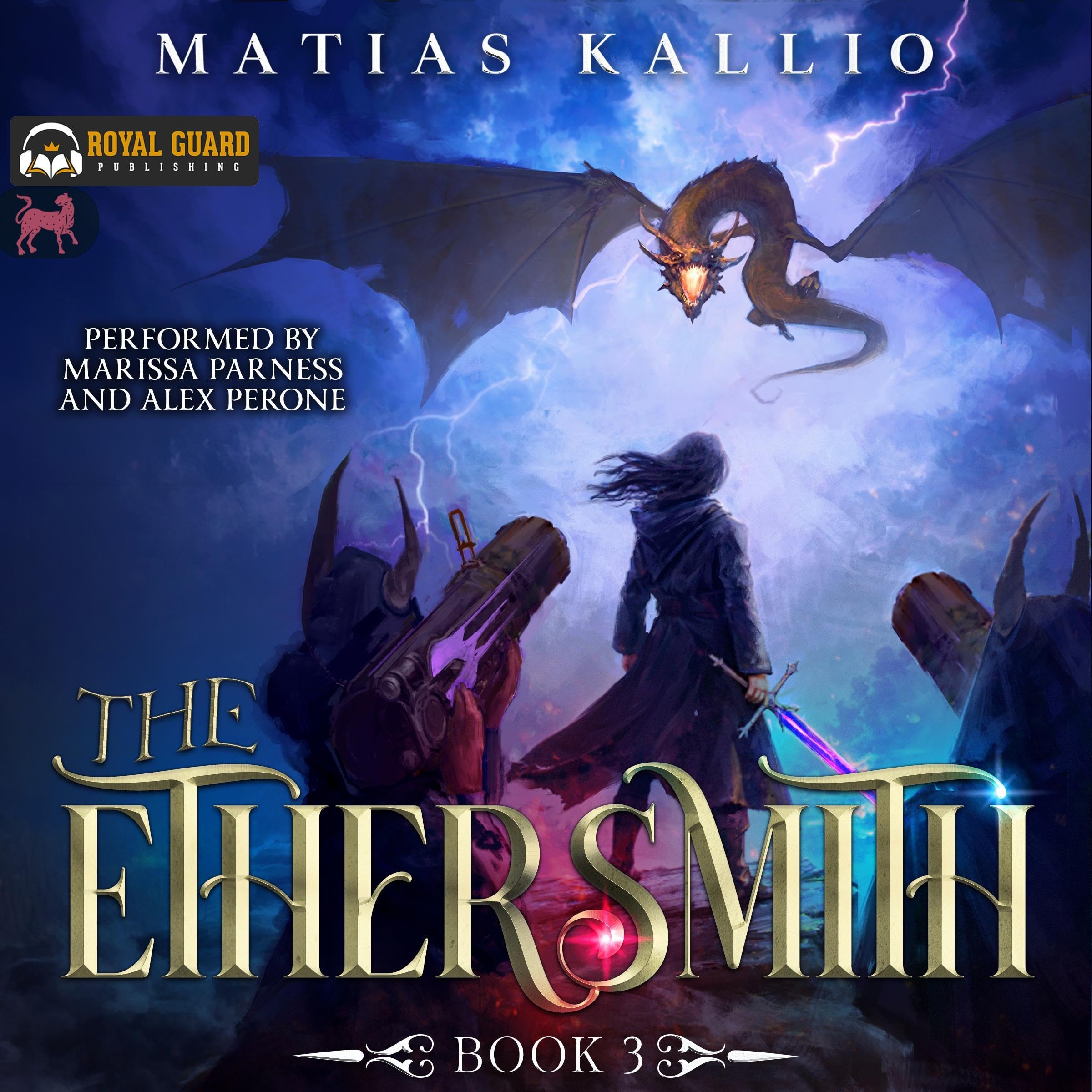 Cover art for The Ethersmith 3: A Progression Fantasy Adventure