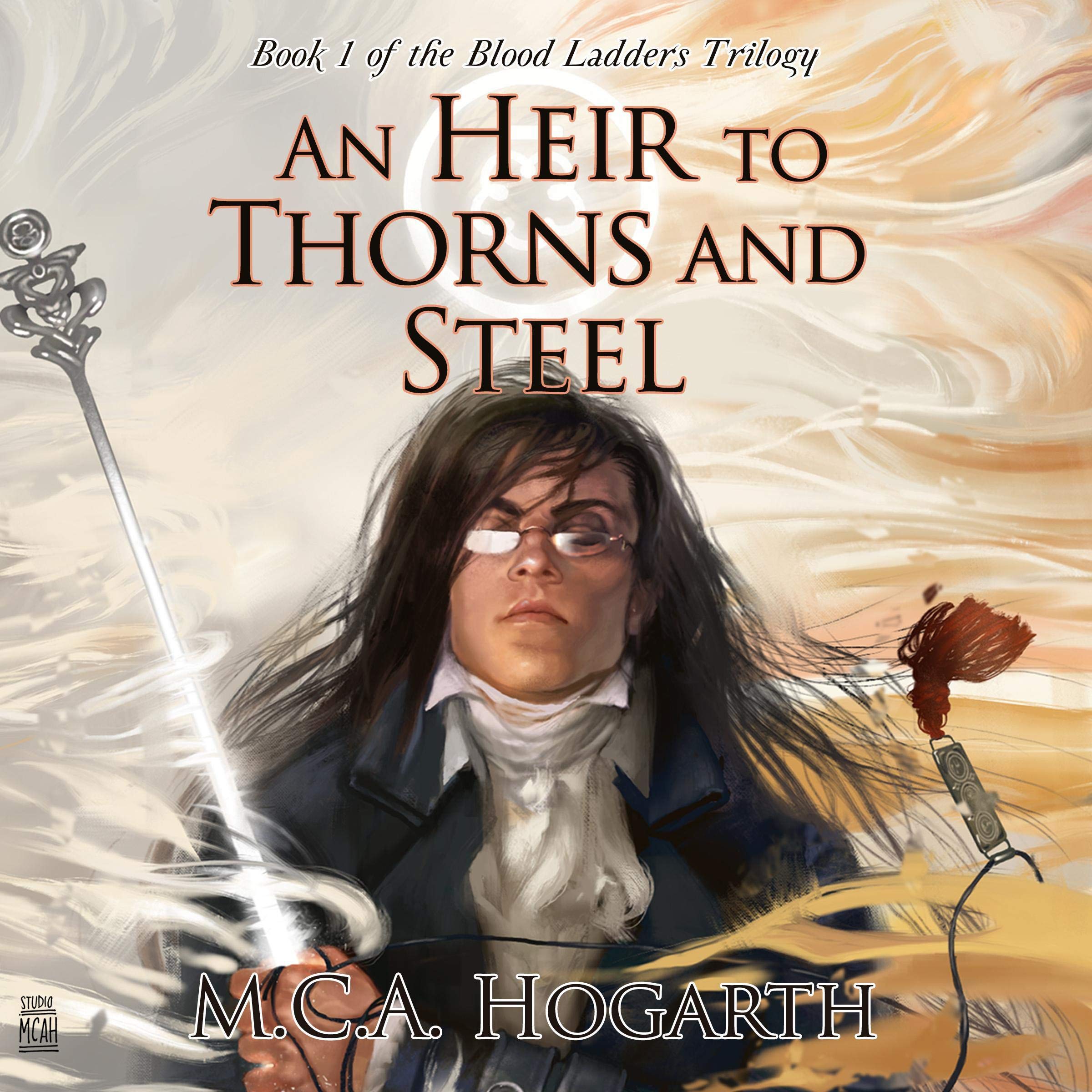 Cover art for An Heir to Thorns and Steel