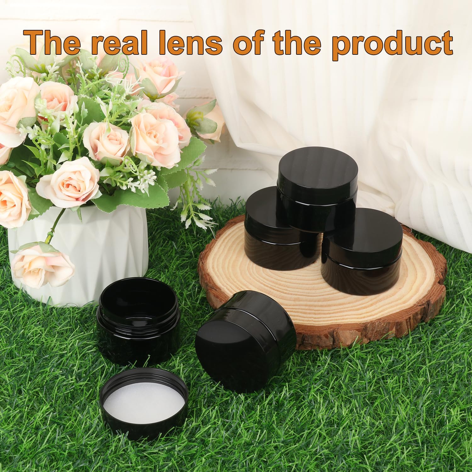 KUKLIPJIM Plastic Storage Jars with Lids