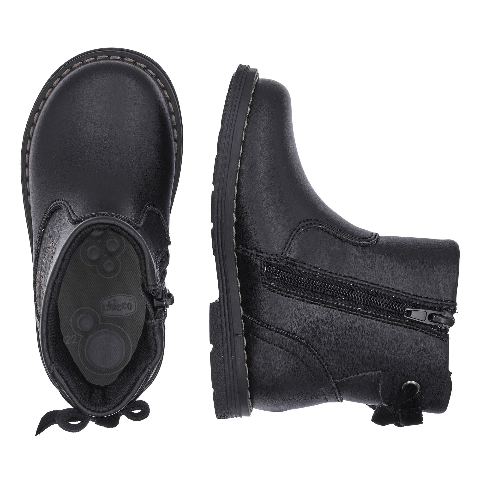 Chicco Stivaletto con Zip Laterale, Stivali alla Moda Bambine e Ragazze