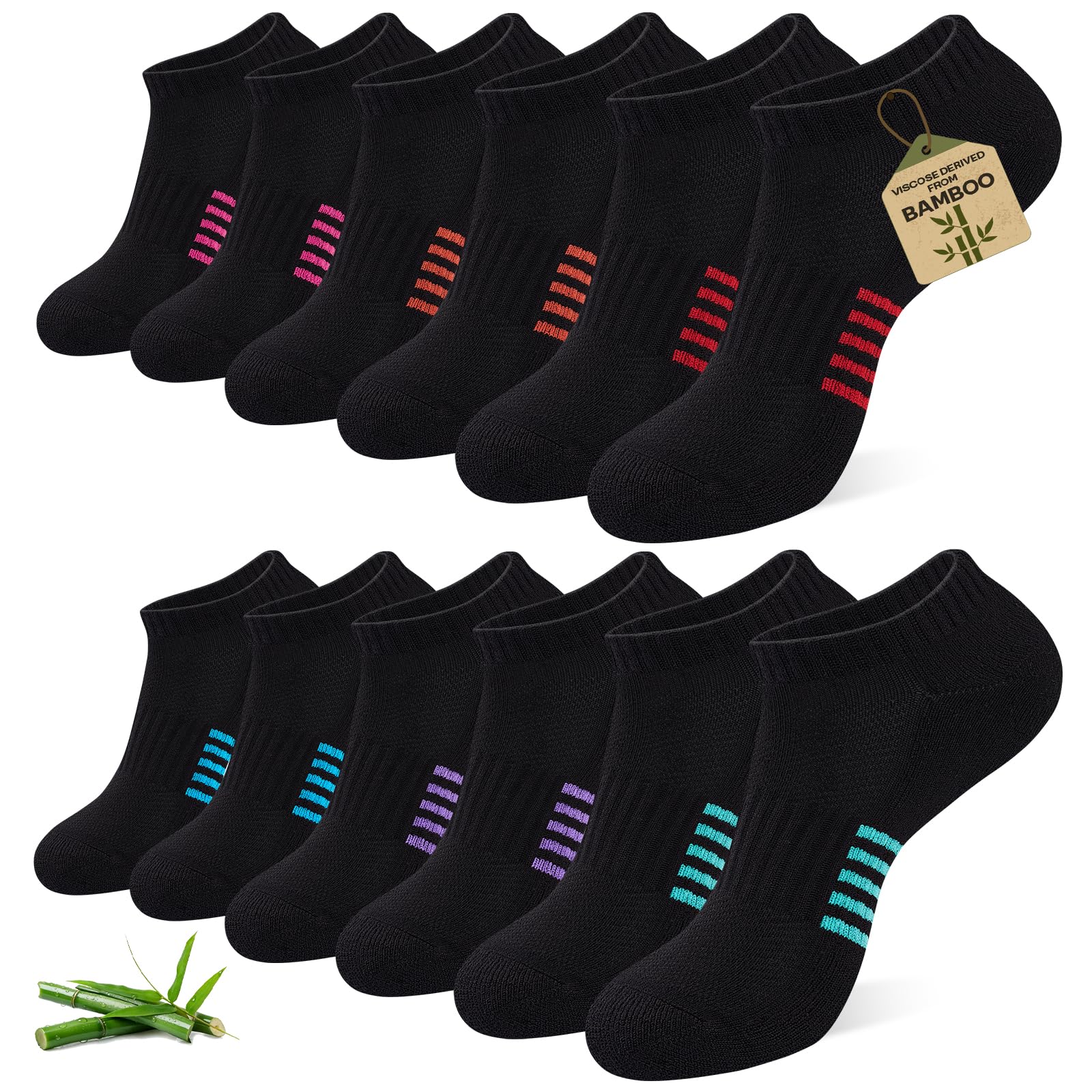 BambooHop Ankle Socks for Women
