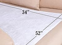 Vista 2 de Masirs Protector de sábana de colchón, algodón acolchado suave con capa impermeable para proteger tu colchón y mantener las sábanas y el lino secos.