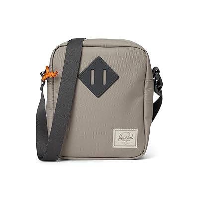 Herschel Supply Co. Herschel Heritagetm Crossbody Messenger Bags Morning Dove/Dark Shadow, Mesh/Polyester