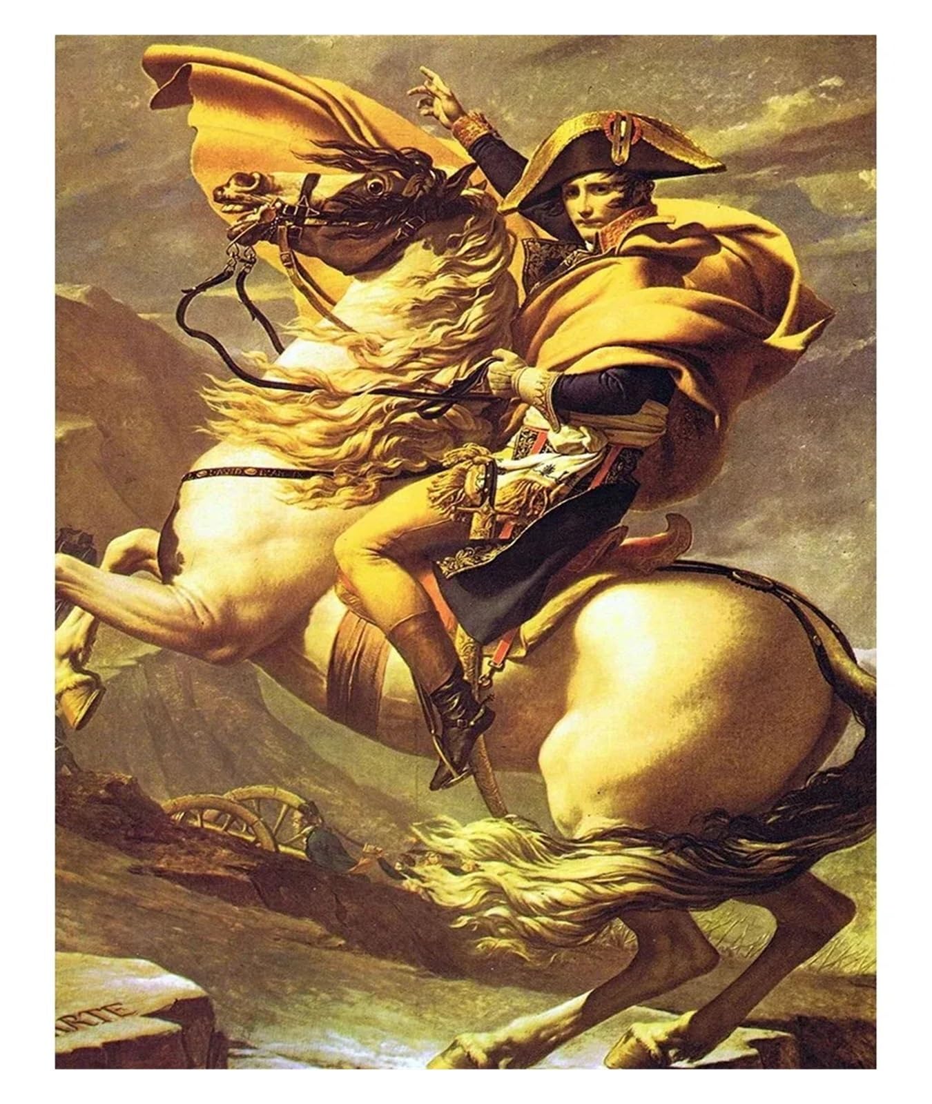 Amazon.co.jp: 防水キャンバスプリント ナポレオン・ボナパルトの