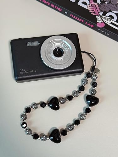 Miniatura 2 de Drawwind Correa con cuentas para teléfono con pulsera universal, cordón para teléfono celular lindo, pulsera de muñeca con cuentas, cadena de hilo