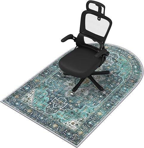 Miniatura 1 de Tapete para silla de oficina, tapete para silla de piso de madera dura, tapete para silla de oficina, oficina en casa, escritorio y protector de