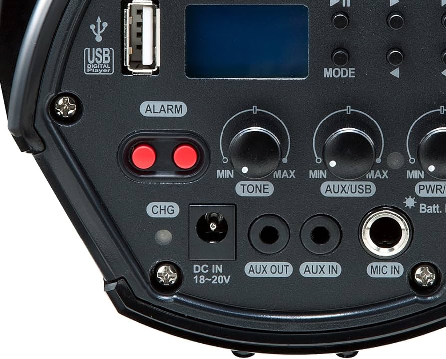 Amazon | サンワサプライ ワイヤレスマイク付き拡声器スピーカー MM