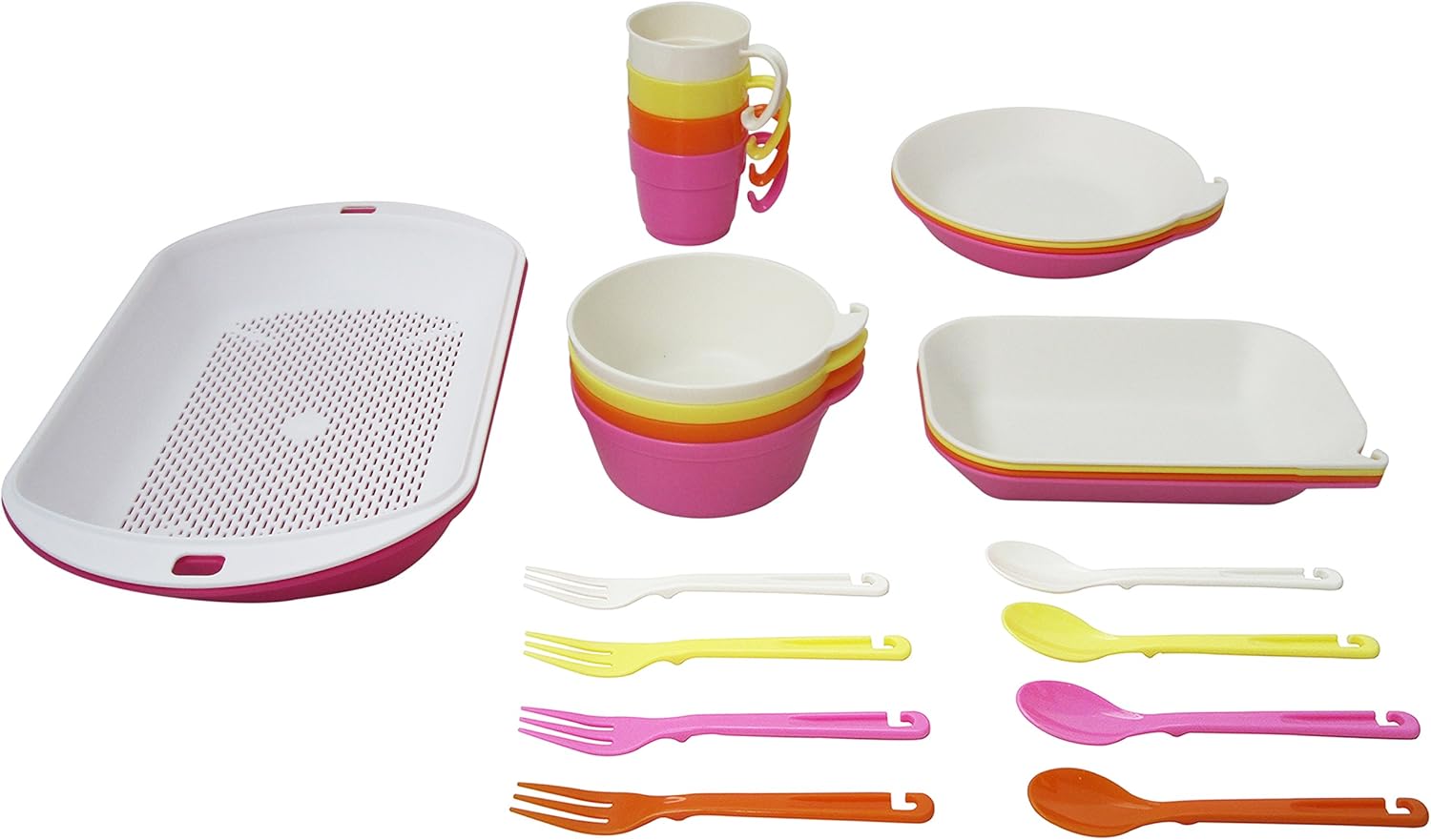 INOUE (Inoue) party for plastic tableware for 4 persons set DX