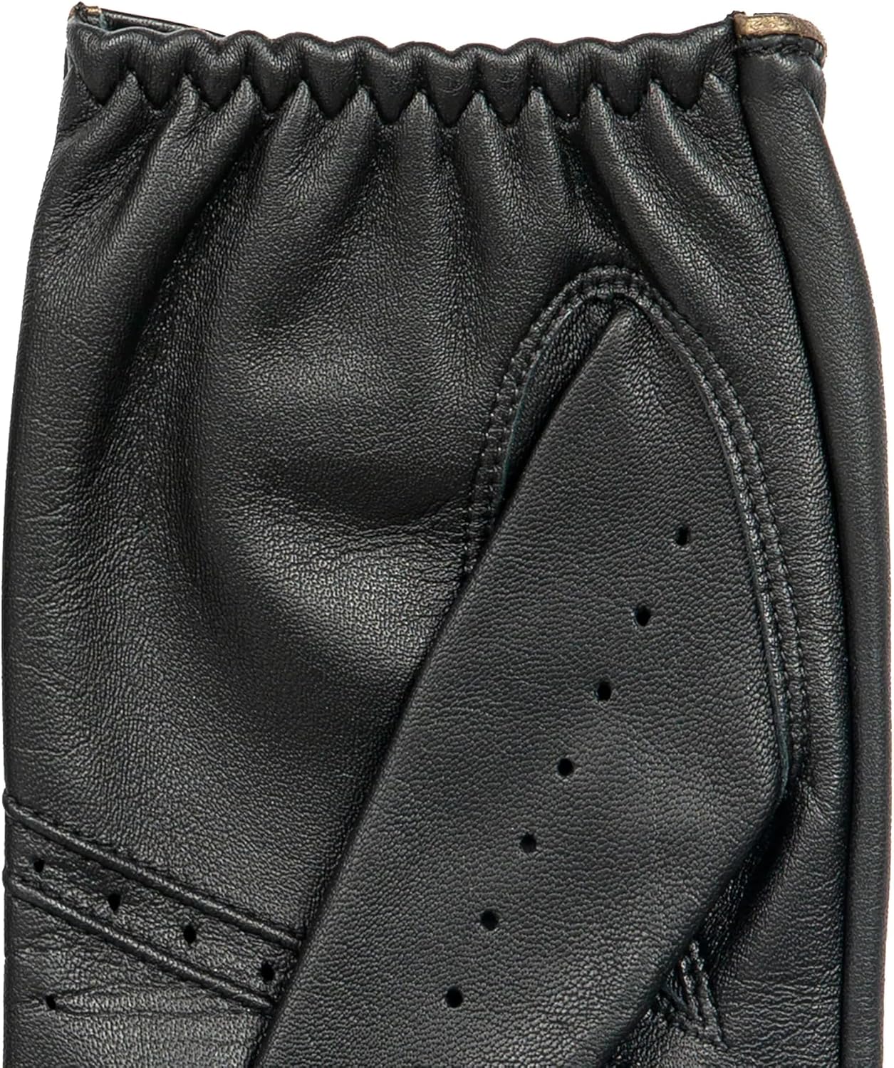 Dents Mens The Suited Racer Touchscreen Driving Gloves - Black/Gold