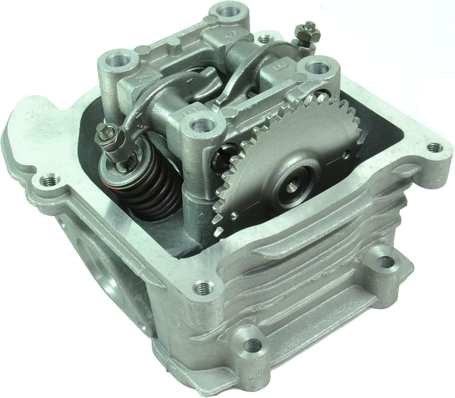 Amazon.com: Cylinder Head 39mm 49cc Gy6 Qmb139 69mm Valve Rocker Arms ...