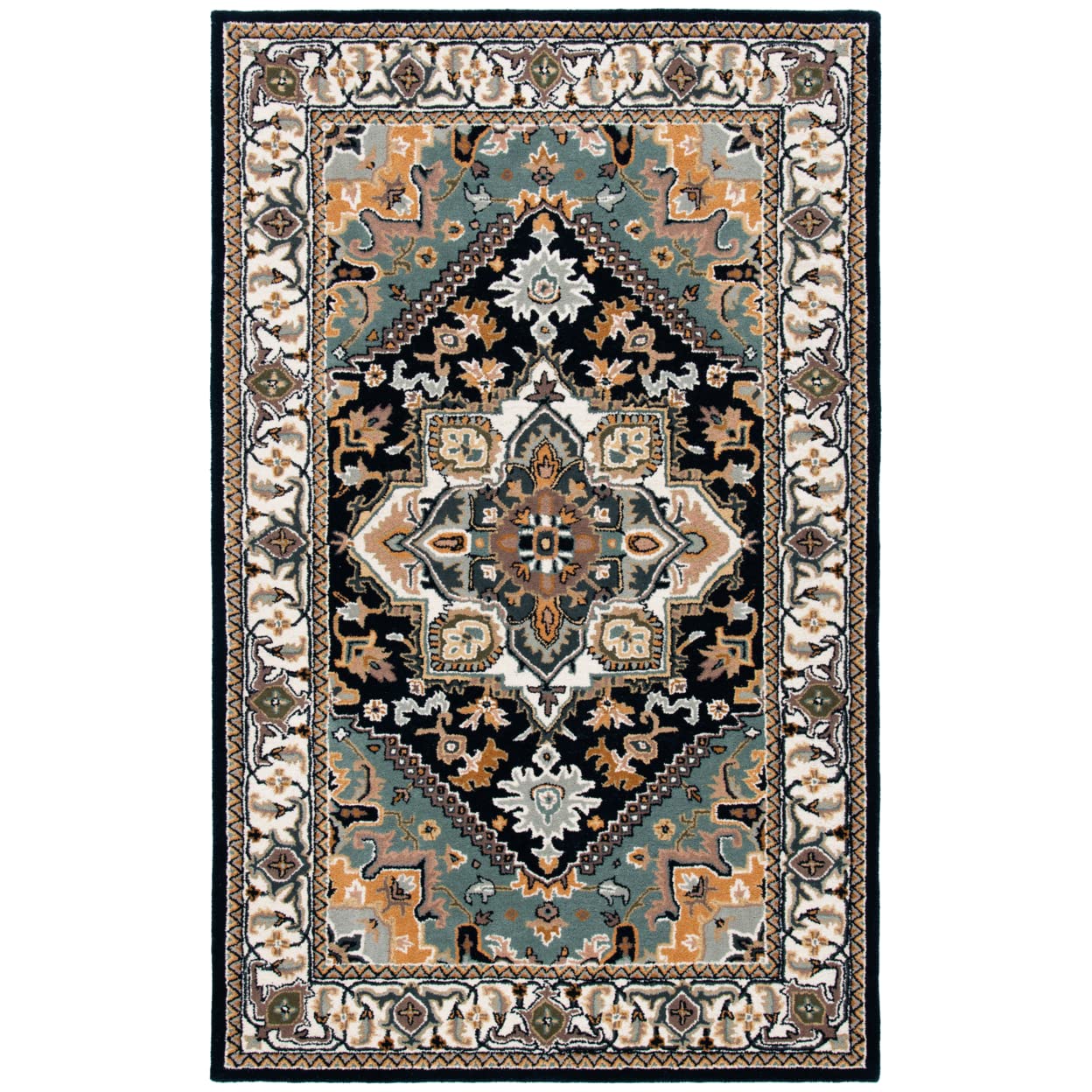 Photo 1 of STOCK PHOTO 
SAFAVIEH Heritage Collection Area Rug - 10' x 14', Navy 