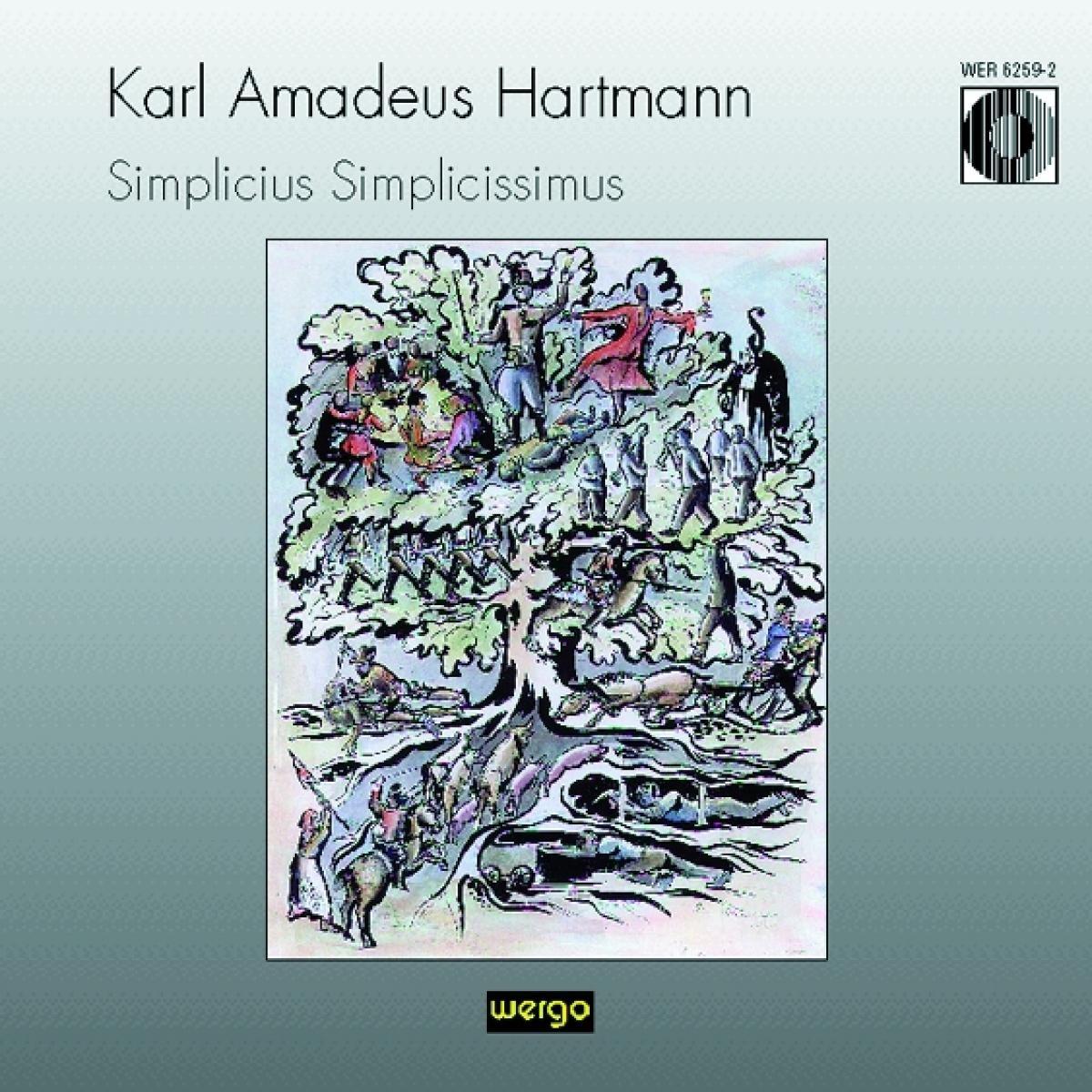 Karl Amadeus Hartmann, Heinz Fricke – Simplicius Simplicissimus 2x CD Albums
